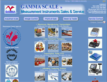 Tablet Screenshot of gammascale.com
